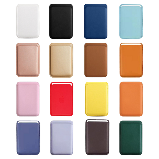 Cartera de piel con MagSafe